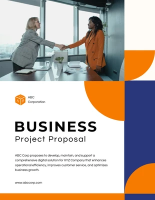 premium  Template: Professional Business Project Proposal Template