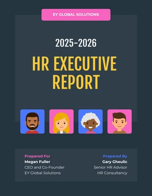 premium  Template: Colorful Executive Report Template