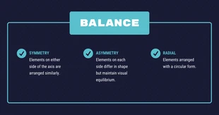 premium  Template: Balance Principle of Design Facebook Post