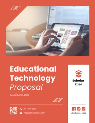 premium  Template: Educational Technology Proposal Template