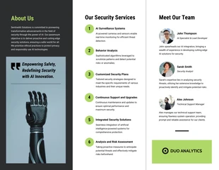 AI-Enabled Security and Surveillance C Fold Brochure - Page 2