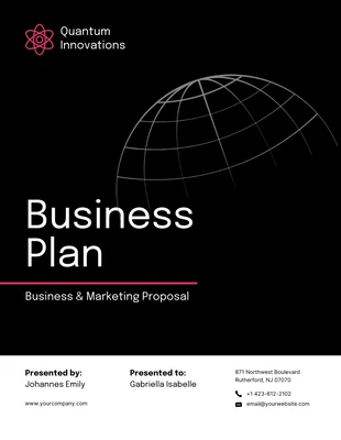 Free  Template: Biotech Business Plan Template