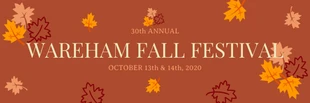 business  Template: Fall Email Banner