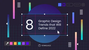 Free  Template: Graphic Design Trends 2022 Header