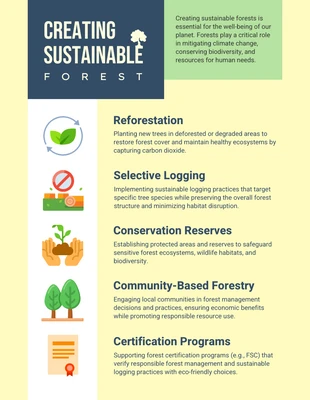 business  Template: Illustration Environment Infographic Template