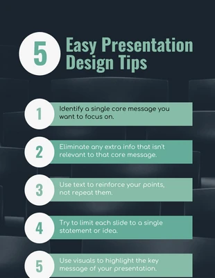 business  Template: Easy Presentation Design Tips Pinterest Post