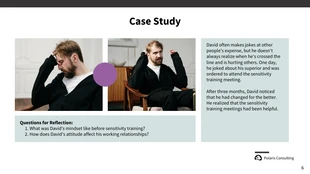 White and Blue Sensitivity Training Presentation Template - Page 6