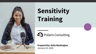 premium  Template: Sensitivity Training Presentation Template