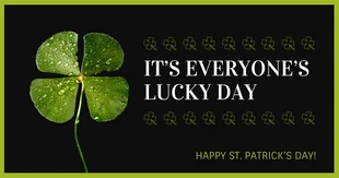 business  Template: Lucky St. Patrick's Day Facebook Post