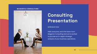 Free  Template: Colorful Playful Consulting Presentation Template