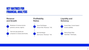 Simple Minimalist Blue White Data Presentation - Page 3