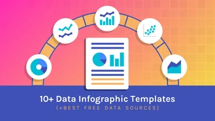 premium  Template: Data Infographic Templates Blog Header