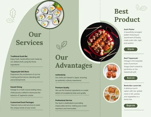 Specialty Cuisine Catering Brochure - Page 2