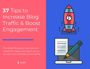 Free  Template: Increase Blog Traffic eBook Template