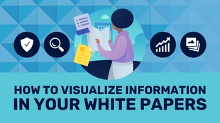 Free  Template: How to Visualize White Papers Blog Header