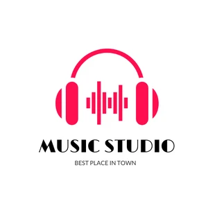 Free  Template: Music Studio Creative Logo