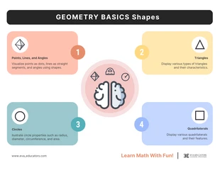 business  Template: Geometry Basic Shapes Infographic Template