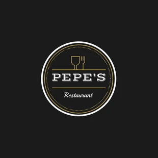 Free  Template: Restaurant Creative Logo