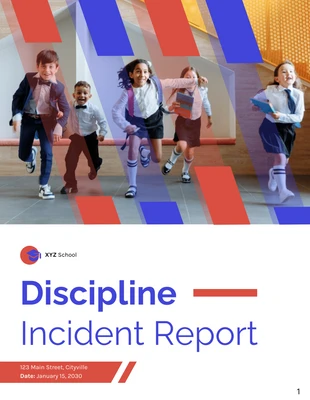 business  Template: Discipline Incident Report Template