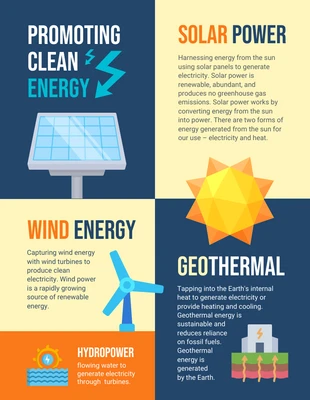 business  Template: Modern Energy Environment Infographic Template