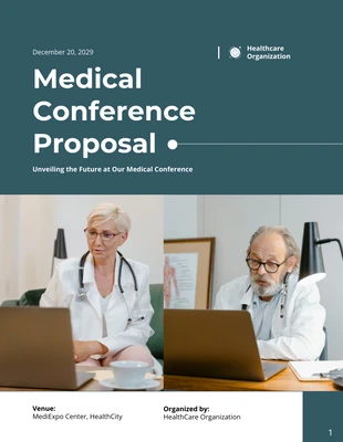 business  Template: Medical Conference Proposal Template