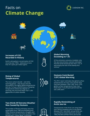 premium  Template: Infographic About Environmental Issues Template