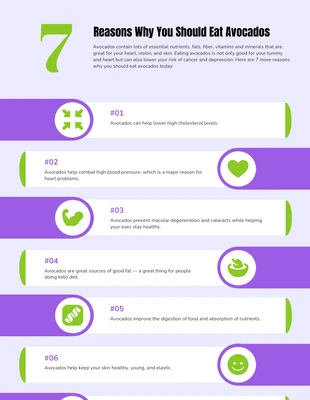 Free  Template: Lime and Purple Retro Infographic Template