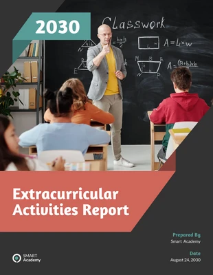 business  Template: Extracurricular Activities Report Template