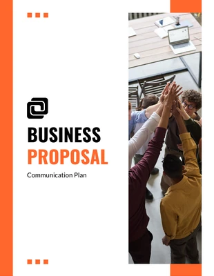 Free  Template: Business Proposal Communication Plan Template