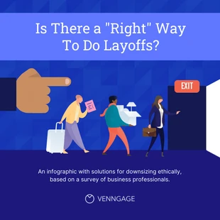 Free  Template: Layoffs 2022 Survey Results Instagram Carousel Post