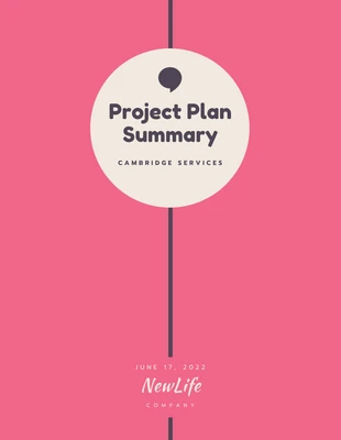 business  Template: Business Plan Project Template