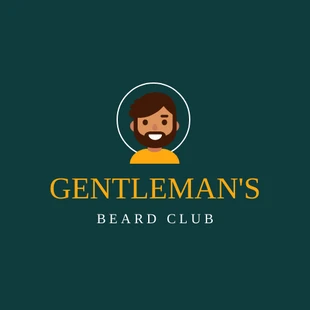 Free  Template: Men's Hair Care Creative Logo