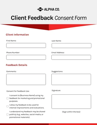 premium  Template: Simple Consent Letter Format Form Template