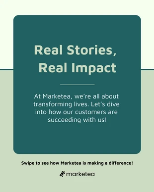 business  Template: Customer Advocacy Instagram Carousel Social Media Template