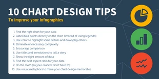 Free  Template: Top 10 Chart Design Infographic Template