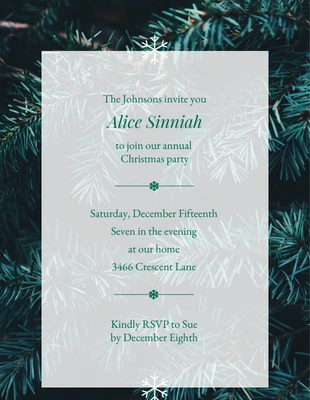 premium  Template: Elegant Christmas Party