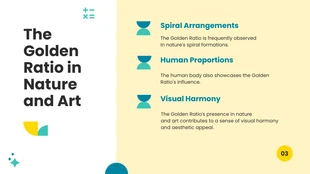 Simple Black Golden Ratio Math Presentation - Page 3