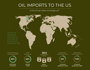 business  Template: Import World Map Infographic Template