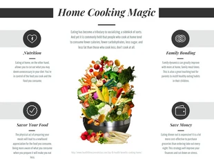 premium  Template: Home Cooking Magic Template