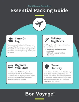 premium  Template: Ultimate Traveller Infographic Template