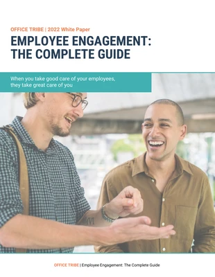 premium  Template: Employment Engagement White Paper Template