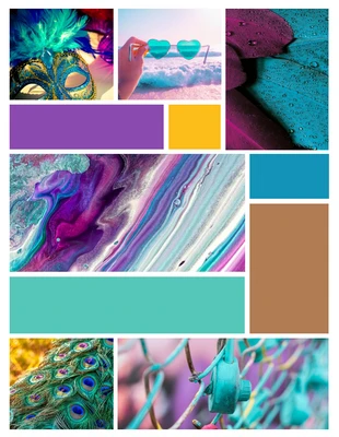 Free  Template: Bold Mood Board