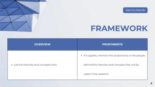 Blue And White Modern Clean Professional Proposal Research Presentation - Page 4