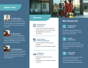 Deep Cleaning & Sanitization Services Brochure - Page 2