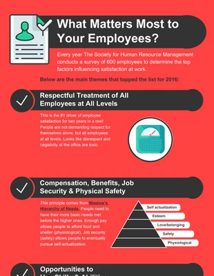 premium  Template: What Matters Infographic Template