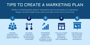 Free  Template: Marketing Plan Tips Twitter Post