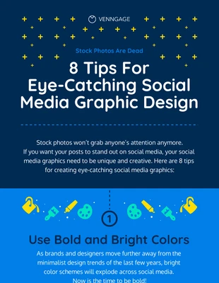 premium  Template: Clean Social Media Design Infographic Template