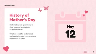 Pink Soft Minimalist Mother's Day Presentation - Page 3