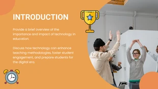 Orange Circle Group Project Education Presentation - Page 3