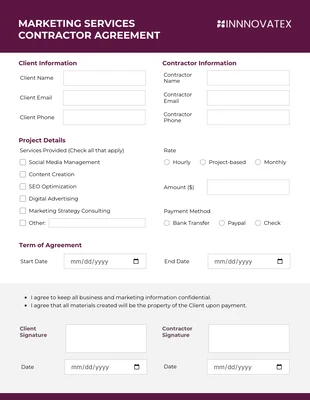 business  Template: Construction Extra Work Order Form Template